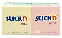 Hârtie de notițe Stick'n Pastel 100p/12pcs (21328)