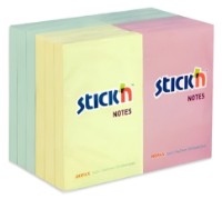 Hârtie de notițe Stick'n Pastel 100x12pcs (21327)