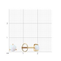 Серьги Sokolov 729 052  0,96g фото №2 — интернет-магазин Desire.md