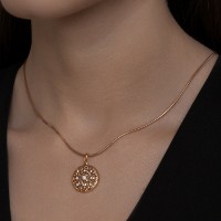 Pandantiv din aur Sokolov 036604  2,24g imaginea #2 — magazin online Desire.md