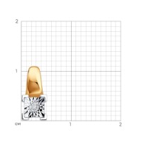 Pandantiv din aur combinat cu diamante Sokolov 1031040  0,65g imaginea #3 — magazin online Desire.md