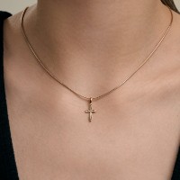 Pandantiv din aur cu briliant Sokolov 1120109  0,64g imaginea #3 — magazin online Desire.md