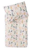 Lenjerie de pat pentru copii Jollein Jungle Jambo 140x100cm (003-005-67090)