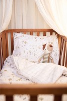 Lenjerie de pat pentru copii Jollein Tiny Park 140x100cm (003-005-68102) imaginea #2 — magazin online Desire.md