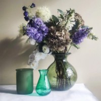 Vaza San Miguel PARADISE 33cm verde oliva 4861DB408 imaginea #2 — magazin online Desire.md