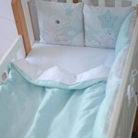 Lenjerie de pat pentru copii Veres Elephant 6pcs (VR 220.47)