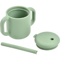 Cana cu pai Beaba Sage Green (B913573) imaginea #3 — magazin online Desire.md