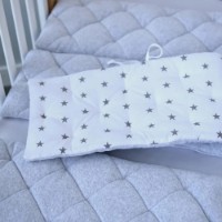 Lenjerie de pat pentru copii Veres Velour Stars Grey (218.14) imaginea #4 — magazin online Desire.md