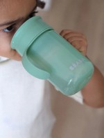 Cana cu pai Beaba Sage Green 340ml (B913582) imaginea #5 — magazin online Desire.md