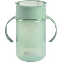 Cana cu pai Beaba Sage Green 340ml (B913582)