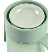 Cana cu pai Beaba Sage Green 340ml (B913582) imaginea #2 — magazin online Desire.md
