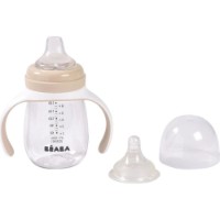 Cana cu pai Beaba Tritan Clay 2in1 210ml (B913631)