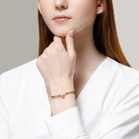 Brățară din aur cu perle cu zirconii Sokolov 795,035 s.19 3,86g imaginea #2 — magazin online Desire.md