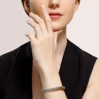 Brățară din argint cu emal Sokolov 94050145 s.19 15,39g imaginea #2 — magazin online Desire.md