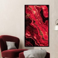 Pictură ArtShop Red Marble Texture 60x90cm (PA374-LL)