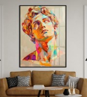 Pictură ArtShop Romanian Sculpture In Modern Style 60x90cm (PA373)