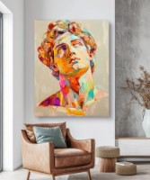 Pictură ArtShop Romanian Sculpture In Modern Style 60x90cm (PA373-P-L)