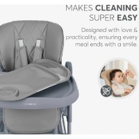 Scaun de masa Kikka Boo Comfy Plus Grey (KB.225818) imaginea #4 — magazin online Desire.md