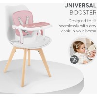 Scaun de masa Kikka Boo Chewy Pink imaginea #3 — magazin online Desire.md