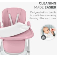 Scaun de masa Kikka Boo Spicy Plus Pink imaginea #2 — magazin online Desire.md