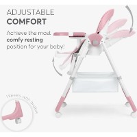 Scaun de masa Kikka Boo Spicy Plus Pink imaginea #4 — magazin online Desire.md