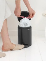 Coș de gunoi Brabantia NewIcon 3L Black Matte imaginea #4 — magazin online Desire.md