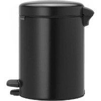 Coș de gunoi Brabantia NewIcon 5L Black matte imaginea #2 — magazin online Desire.md