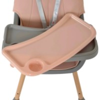 Стульчик для кормления Moni 2in1 Biscotti Pink фото №2 — интернет-магазин Desire.md