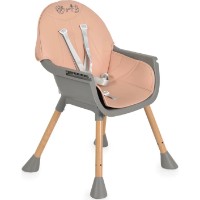 Стульчик для кормления Moni 2in1 Biscotti Pink фото №3 — интернет-магазин Desire.md