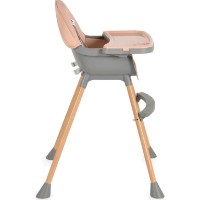 Стульчик для кормления Moni 2in1 Biscotti Pink фото №5 — интернет-магазин Desire.md
