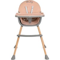 Стульчик для кормления Moni 2in1 Biscotti Pink фото №7 — интернет-магазин Desire.md