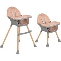 Стульчик для кормления Moni 2in1 Biscotti Pink фото №8 — интернет-магазин Desire.md