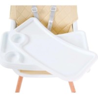 Scaun de masa Moni Gelato 2in1 Beige imaginea #3 — magazin online Desire.md