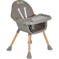 Scaun de masa Moni 2in1 Biscotti Grey imaginea #4 — magazin online Desire.md