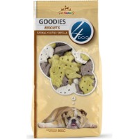Лакомства для собак 4Dog Biscuits Animal Figures Vanilla 300g