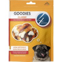 Лакомства для собак 4Dog Goodies Calcium Bone & Chicken 100g