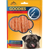 Лакомства для собак 4Dog Goodies Chicken Rice Sticks 100g
