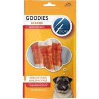 Лакомства для собак 4Dog Goodies Classic Bone With Duck 100g