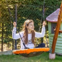 Leagăn pentru copii GardenLine HAM3309 Orange imaginea #3 — magazin online Desire.md