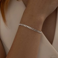 Браслет из серебра Sokolov 965060602 s.20 3,4g фото №3 — интернет-магазин Desire.md