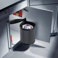 Coș de gunoi Hailo AS Mono 15 Dark Grey/Black (3515071) imaginea #4 — magazin online Desire.md