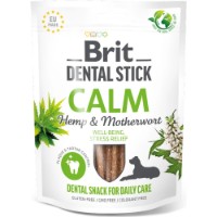Snackuri pentru câini Brit Dental Stick Calm with Hemp & Motherwort 7pcs