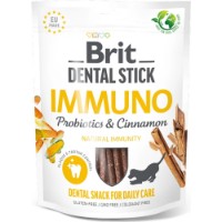 Snackuri pentru câini Brit Dental Stick Immuno with Probiotics & Cinnamon 7pcs