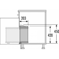 Урна Hailo AS Uno 18 Stainless Grey/Black (3418071) фото №4 — интернет-магазин Desire.md