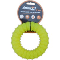 Jucărie pentru câini AnimAll Fun Circle Yellow 12cm (110611)