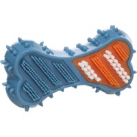 Jucărie pentru câini Flamingo Habru Bone Blue (524544)