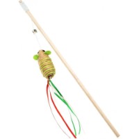 Jucărie pentru pisici Comfy Gaia Rod with Mouse&Bell 40cm (245022)