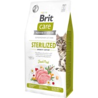 Hrană uscată pentru pisici Brit Care Cat Grain Free Sterilized Immunity Support 7kg