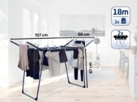 Uscător de rufe Leifheit PEGASUS 180 Black (81589/03) imaginea #3 — magazin online Desire.md