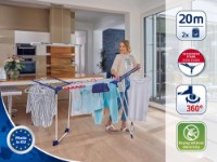 Uscător de rufe Leifheit Pegasus 200 Solid Deluxe Mobile (81517/03) imaginea #4 — magazin online Desire.md